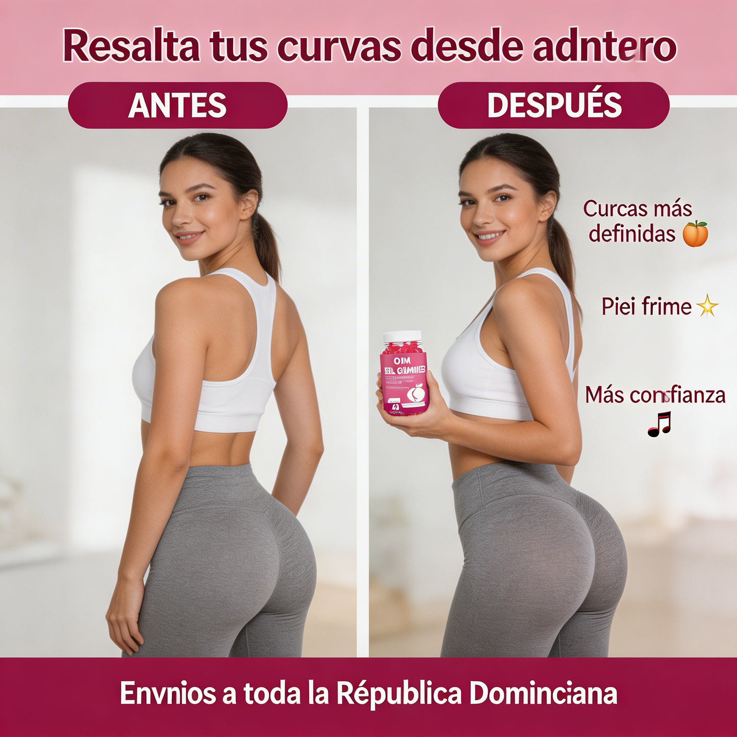 Gomitas para Glúteos Bbl
