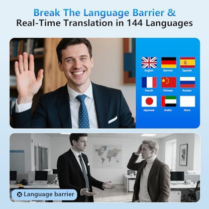 Audriculares de traducción en tiempo real