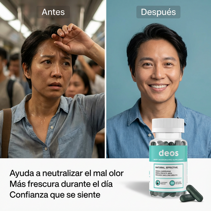 Desodorante corporal en capsulas
