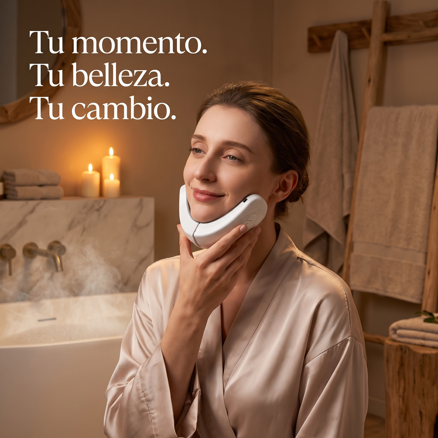 masajeador  reafirmante facial antipapada