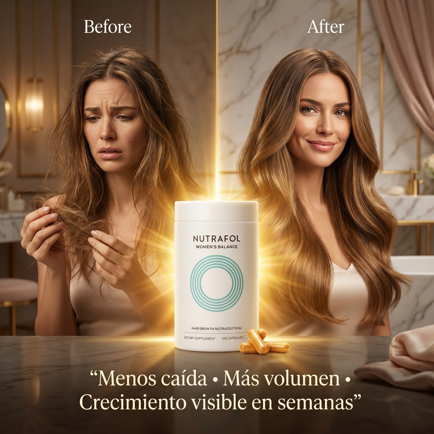 Nutrafol Suplemento  para el Crecimiento del Cabello